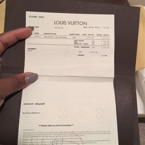 hong kong louis vuitton receipt|false Louis Vuitton receipt.